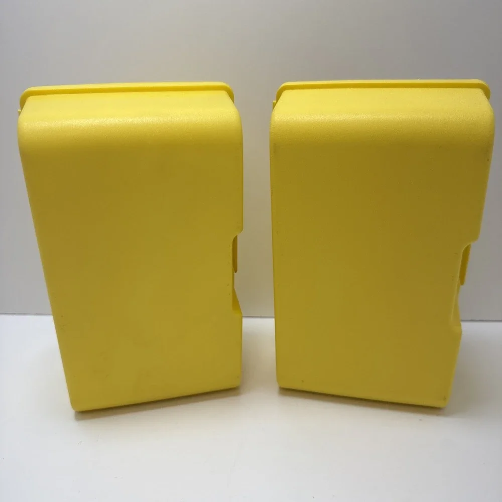 Vintage‎ Clik Cooler Outer Circle Products 1993 Set Yellow NEW Drink Holder